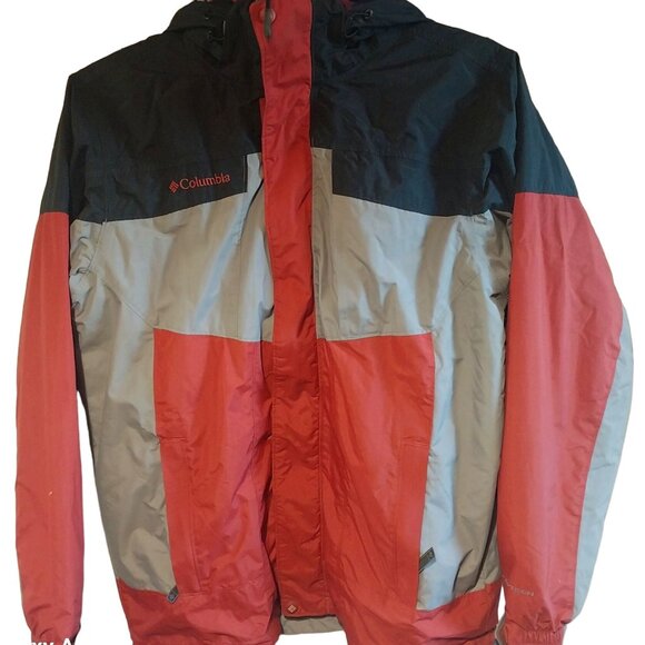 Columbia Mens Bugaboo Interchange Jacket M Red/Gray Ski Winter Fun